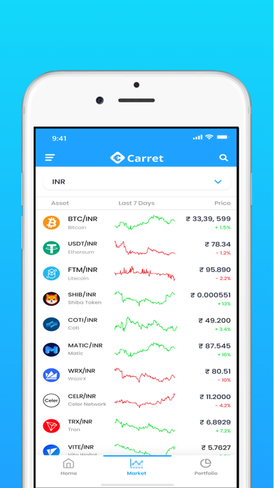 Carret - Crypto Saving Account Screenshot