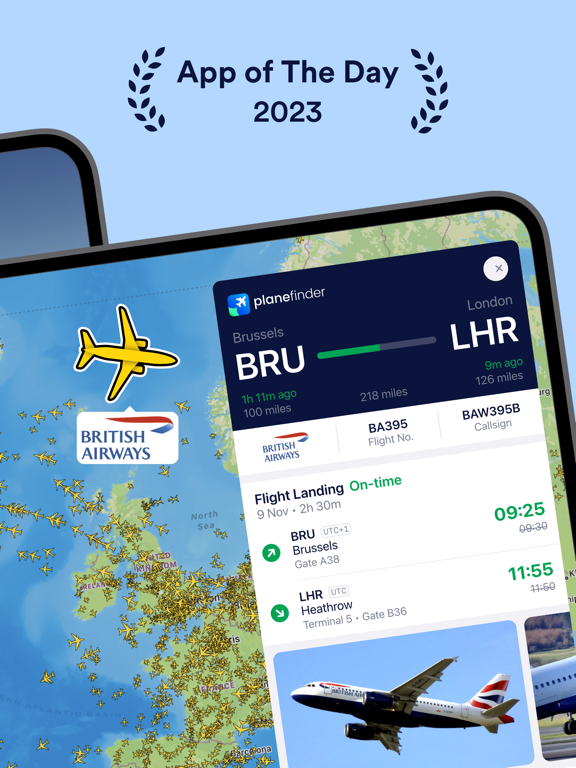 Plane Finder ⁃ Flight Trackerのおすすめ画像2