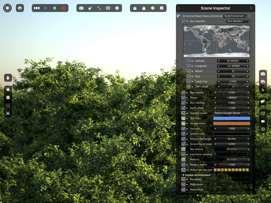 #6. Octane X (macOS) By: OTOY inc.