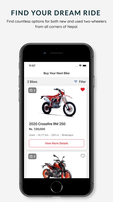 BikeBazarNepal - Buy Sell Bike Screenshot