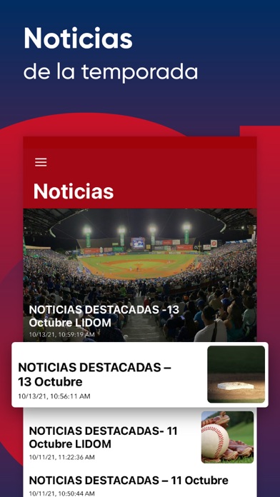 Puro Béisbol Dominicana Screenshot