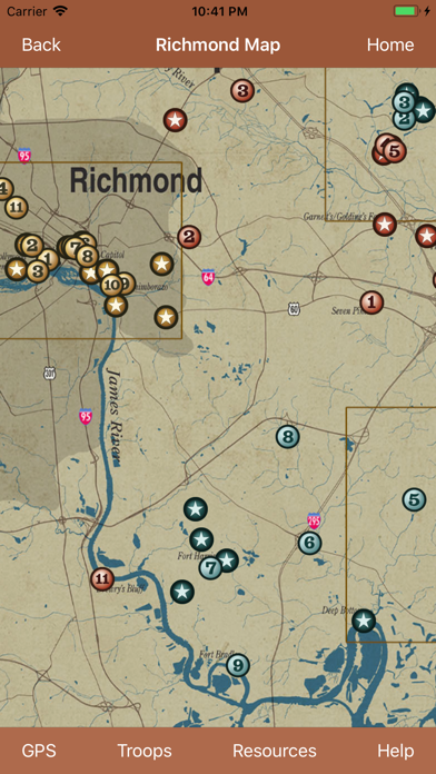 Richmond Battle App Screenshot