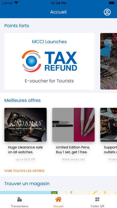 MCCI - Tax Refund System Screenshot