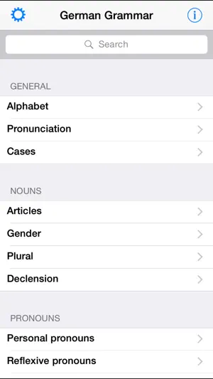 German Grammar screenshot 1