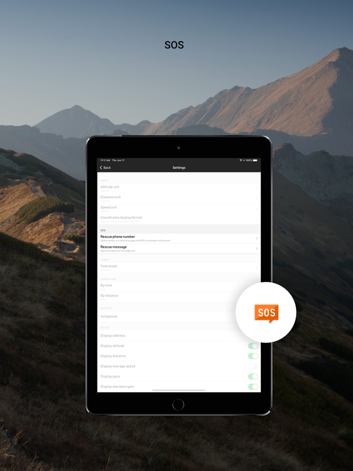 Altimeter Mountain GPS Tracker