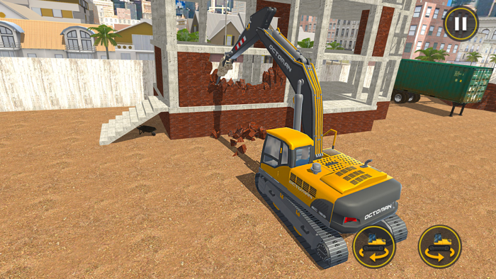 Construction Excavator Sim