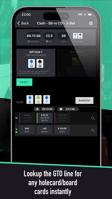 Poker Solver+ - GTO Lookupのおすすめ画像1