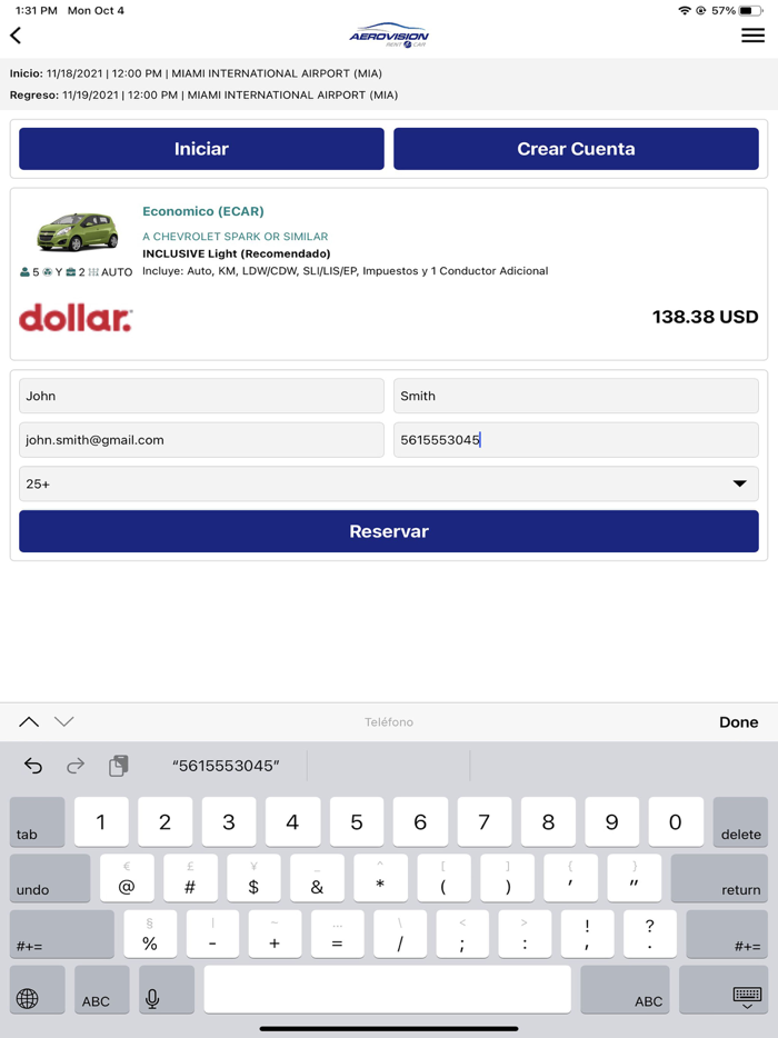 Aerovision SAS - Rent a Car
