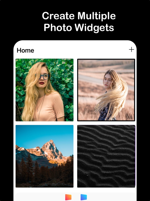 Screenshot #5 pour Photo Widget - Picture Collage