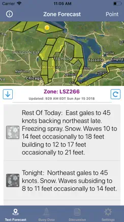 Great Lakes Boating Weather iPhone image 2
