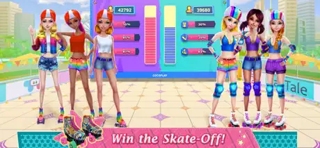 Roller Skating Girls