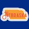 Nebraska emoji - USA stickers contact information