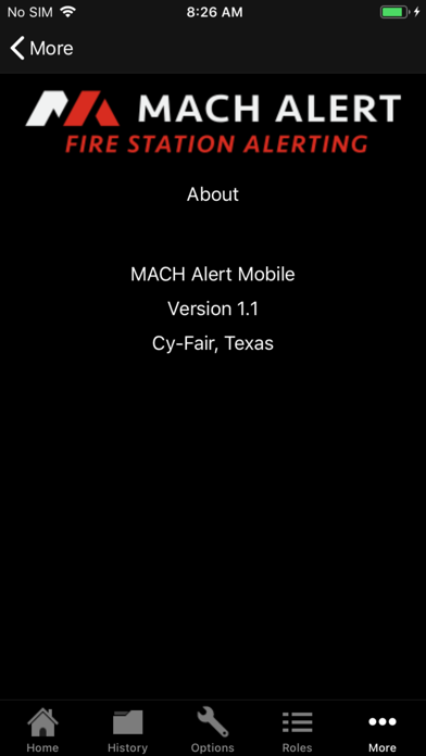 App screenshot