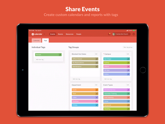 Screenshot #5 for Planning Center Calendar
