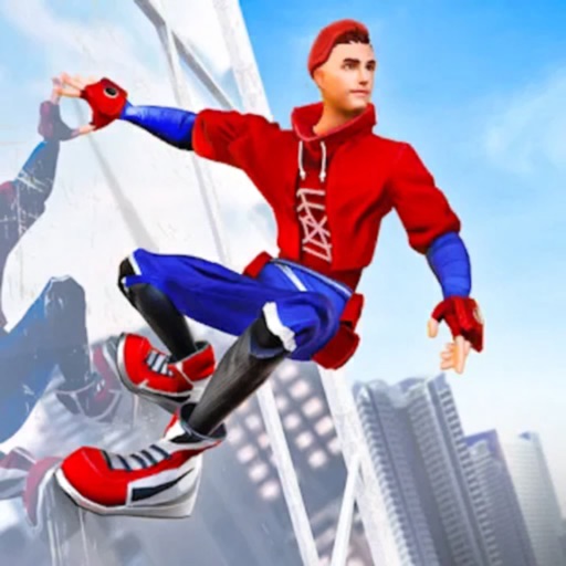 Fly Spider Rope Hero Man Games iOS App