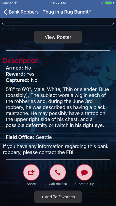 FBI Bank Robbers Screenshot