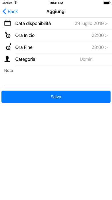 Tennis Le Querce Screenshot
