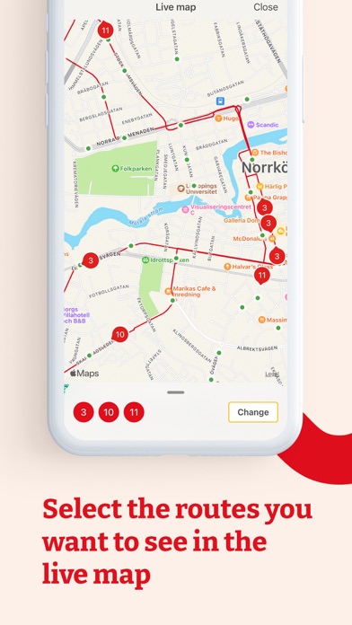 Östgötatrafiken Screenshot