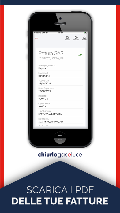 ChiurloAPP Screenshot