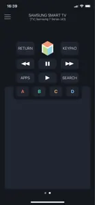 Remotie: remote for Samsung TV screenshot #2 for iPhone