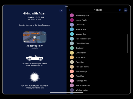 Timepage by Moleskine Studio iPad app afbeelding 2