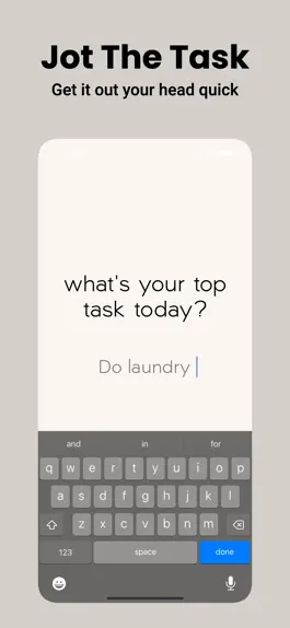 Game screenshot Intentional: get 1 thing done apk