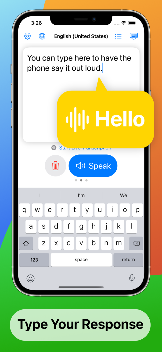 MiniSpeech Live Transcribe