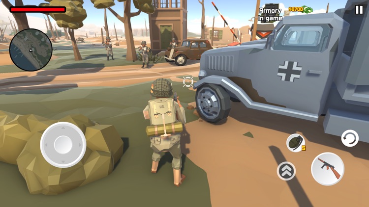 World War II Polygon Army screenshot-4