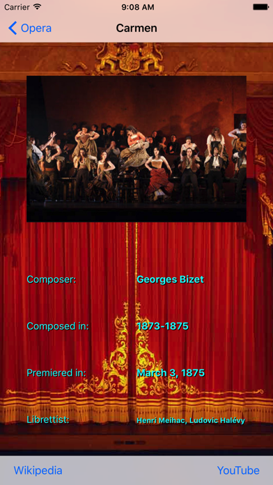 Great Operas Screenshot