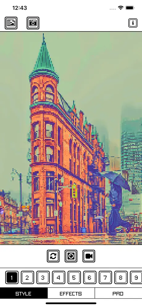 Pixel Art Camera
