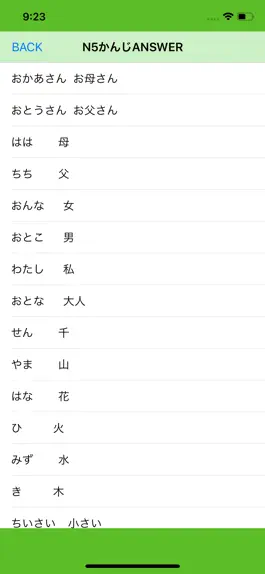 Game screenshot JLPT Test N5 Kanji apk