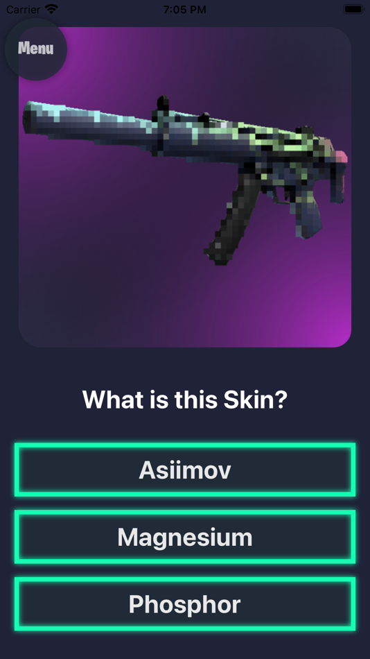 #7. CS:GO Quiz Trivia (iOS) By: Dmitry Koliush