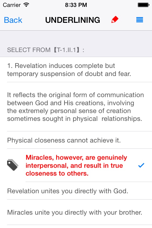 ACIM screenshot 4