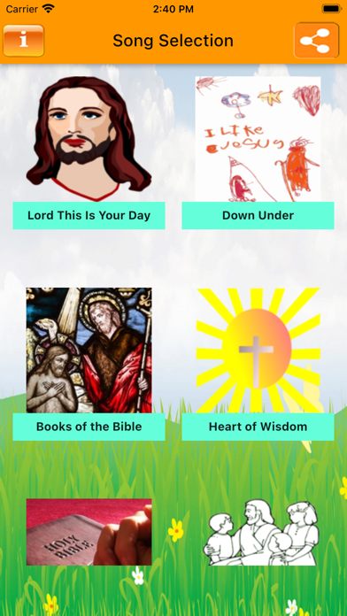 Bible Songs For Kids Offline Screenshot