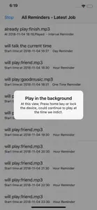 Sound Reminder Lite screenshot #6 for iPhone