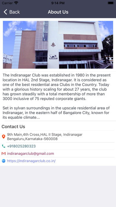 INDIRANAGAR CLUB Screenshot