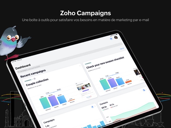 Screenshot #4 pour Zoho Campaigns-Marketing email