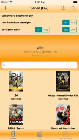 Game screenshot Series & Movie Log apk