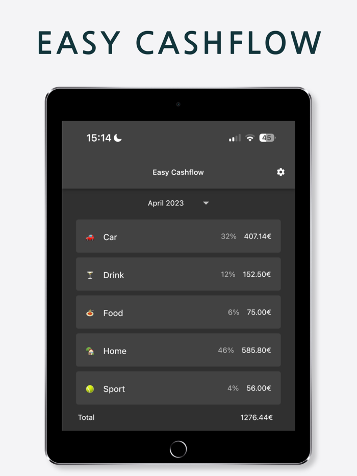 Easy Cashflow - Your outgoings