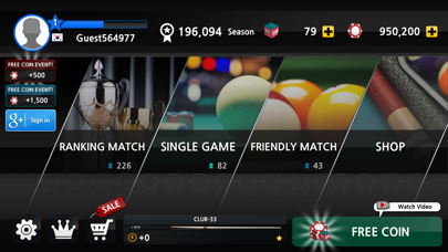 World Championship Billiards Screenshot