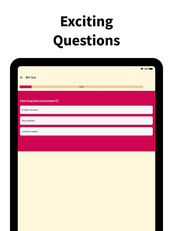 BFF Test Best Friend Quiz