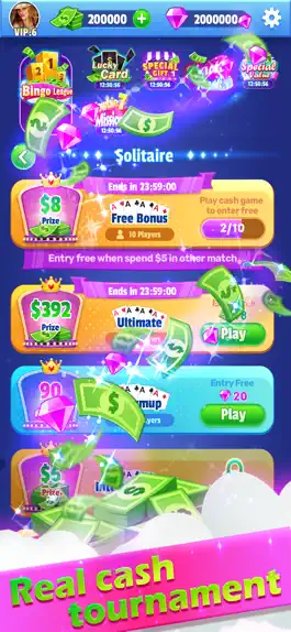 Game screenshot Cash Trip : Solitaire & Bingo hack