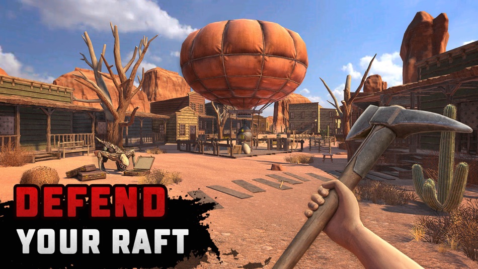 #3. Raft® Survival : Desert Nomad (iOS) Podle: Survival Games Ltd