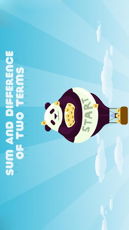 Sum and Difference of 2 Terms