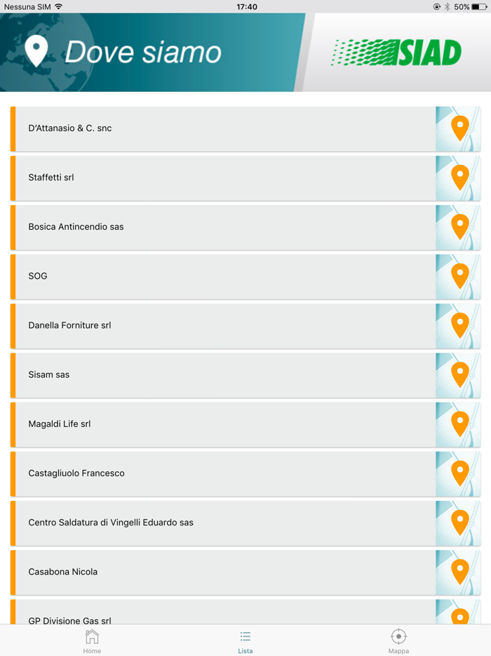 SIAD dove siamo
