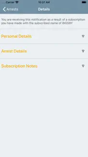 arrest alert iphone screenshot 2
