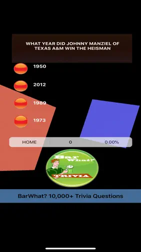 BarWhat? 10000+ Trivia Game screenshot 10