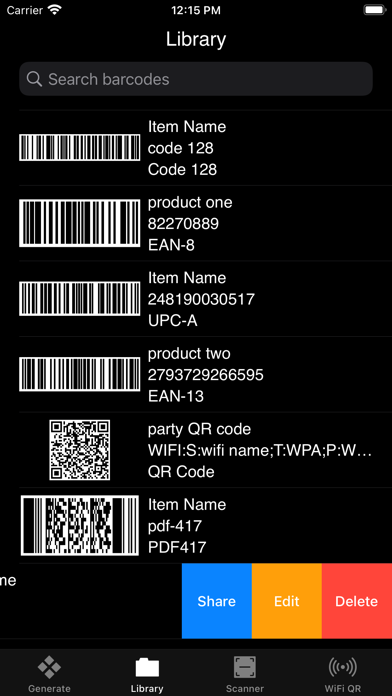 Barcodes Generator Unlimitedのおすすめ画像5