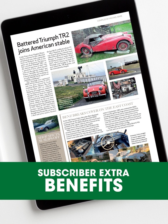 Classic & Sports Car iPad app afbeelding 4