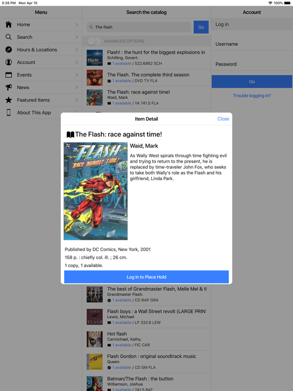 TADL Mobile iPad screenshot 4 - Education app